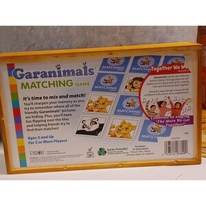 Garanimals Matching Game Preschool 3+ Two Or More Players